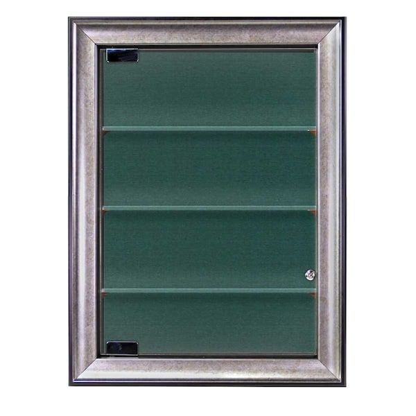 Indoor Enclosed Combo Board, 72"x36", Bronze Frame/Black Porc & Rubber